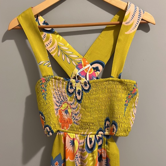 ❤️SOLD❤️ NWTS ANTHROPOLOGIE BANDEAU MINI DRESS (L) - Picture 6 of 12